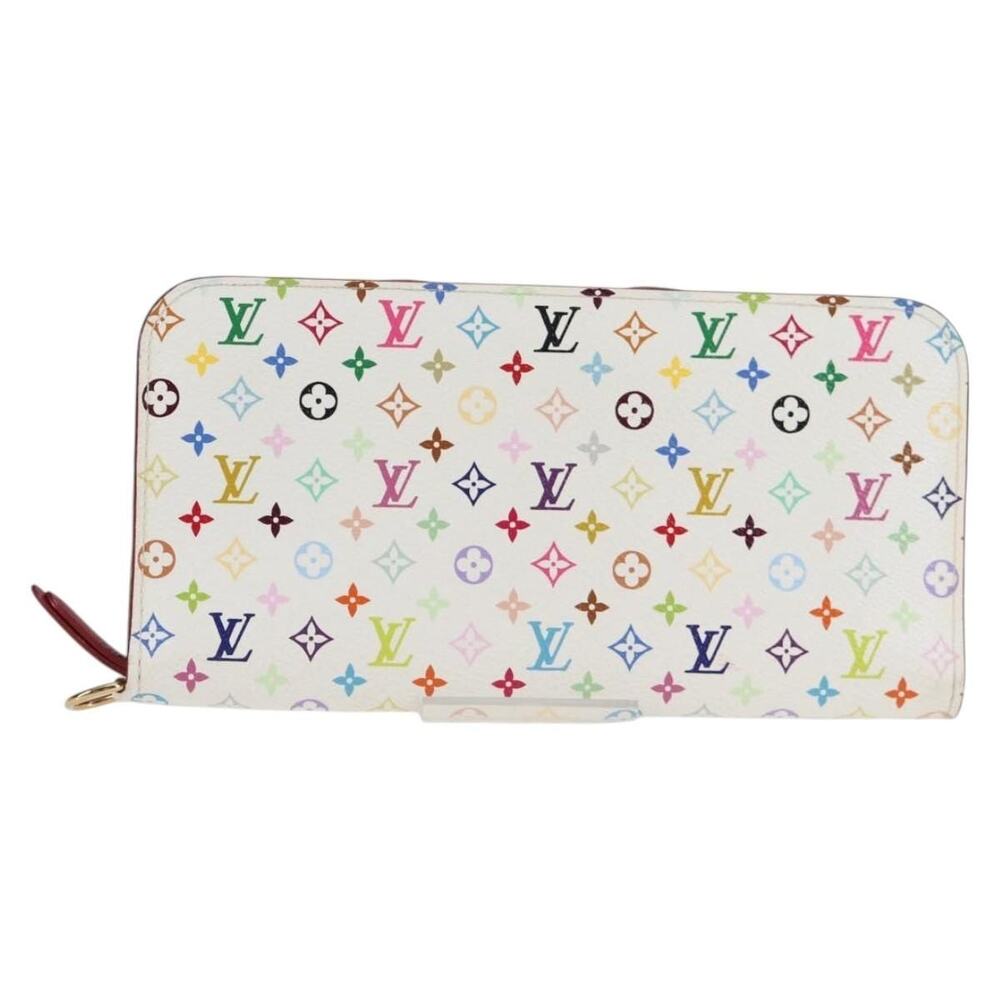 Louis Vuitton Monogram Multicolor Portefeuilleinsolite Wallet White